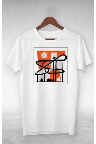 PERISENSE Tricou oversize, unisex, femei, bărbați, cu benzi în dolari