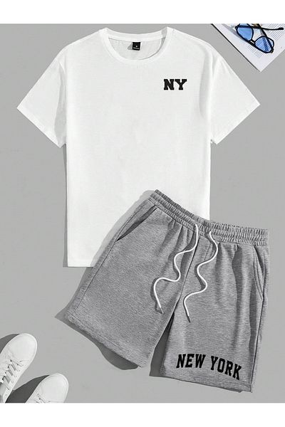 viperkombin Oversize T-Shirt and Shorts 2-Piece Combination