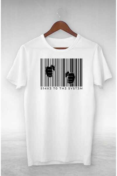 PERISENSE للجنسين النساء الرجال الحديد مسمار تصميم مطبوعة تي شيرت كبير الحجم