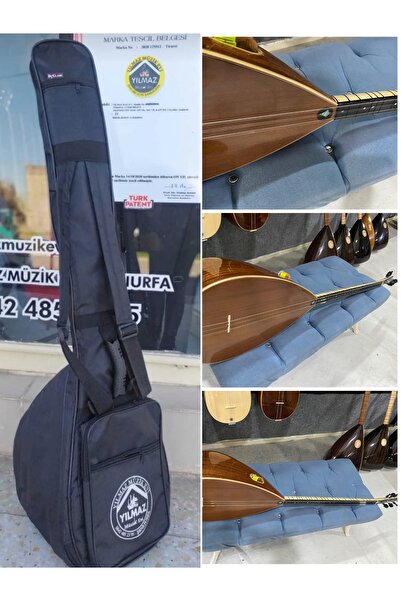 Bağlama Uzun sap kanada kapaklı 41cm prefesyonel saz