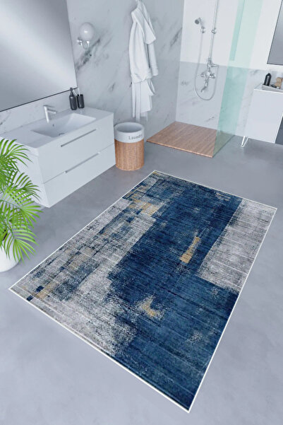 10 Post Online Doku Eskitme Lacivert Gri Mavi Kaydırmaz Kesme Yıkanabilir Inc...