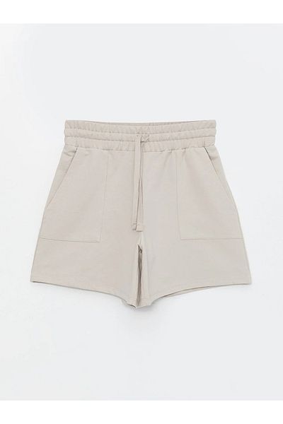 LC Waikiki LCW Vision Women's Elastic Waist Straight Shorts