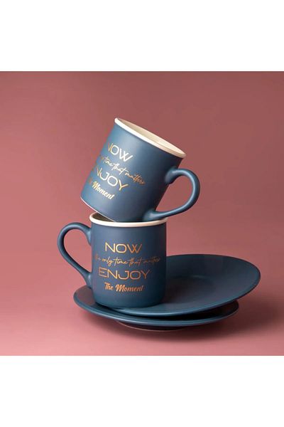 Jumbo Std Joy Classic Blue Coffee Cup Set