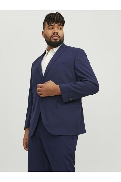 Jack & Jones Plus Büyük Beden Sakko Klassik