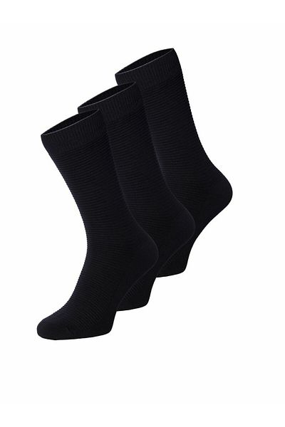 Jack & Jones 3er-Pack Baumwollsocken Fıpo Noos Schwarz