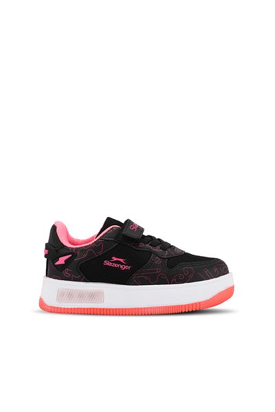 Slazenger Adidași pentru fete PREAT - negru/fucsia