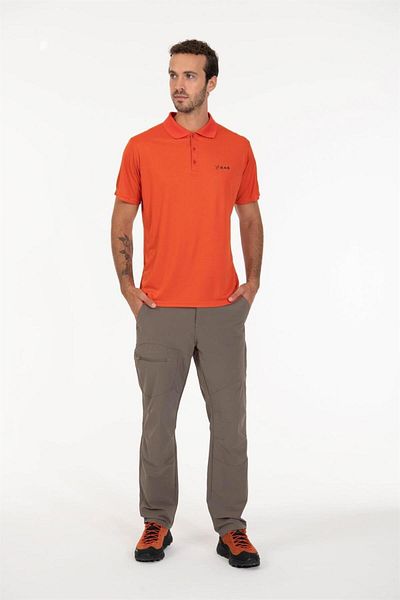 2AS Tricou tip polo cu gât
