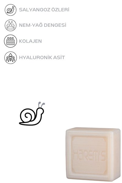 HAREM'S Harems Snail Extract Soap 120g