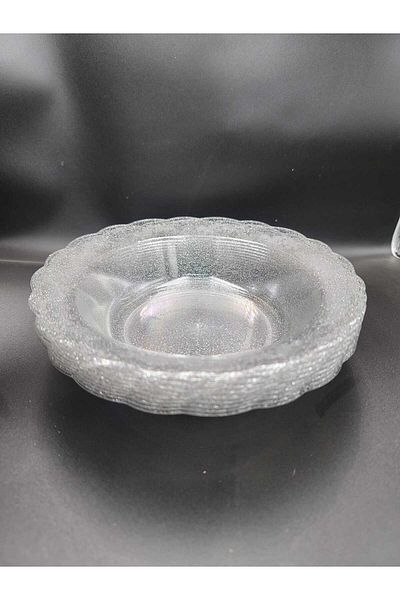 14Süs 10 Pieces Mica Luxury Plastic Bowl - Silvery