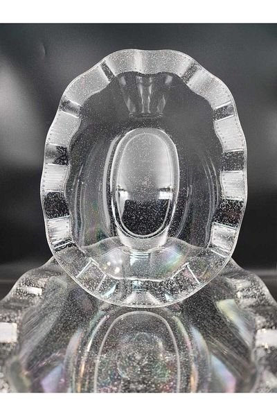 14Süs Mika Luxury Set of 3 Silvery Salad Bowl