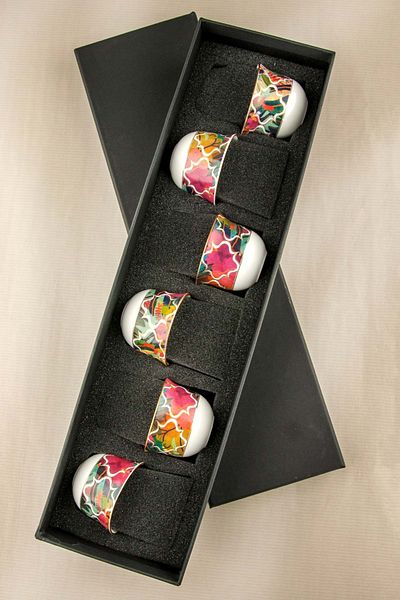 Bursa Porselen Dekor Tropic 6-Person Mirra Coffee Cup Set