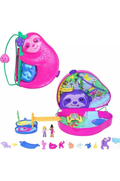 mattel Polly Pocket 2'si 1 Arada Çanta Olabilen Micro Oyun Seti GKJ63-HRD40