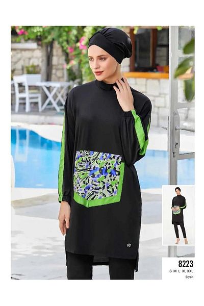 MARESİVA 8223 TESETURAL LONG SLEEVE SWIMSUIT