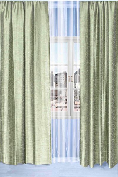 Miabella Home Taffeta Single Wing Background Curtain 145x270 cm 12487