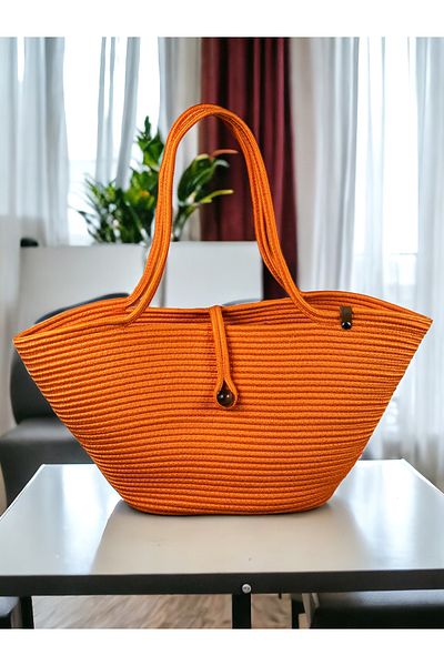 MaVaux Havana Beaded Nature-Respectful Straw Jute Bag Beach - Συνεισφέρετε στο στυλ σας και στον κόσμο!