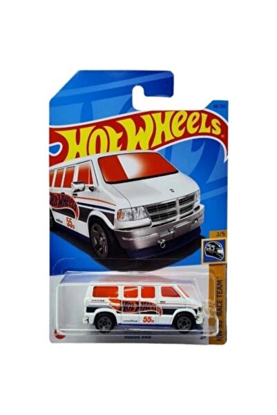 HOT WHEELS سيارة واحدة - شاحنة دودج دودج فان Hw 55 ريس تيم