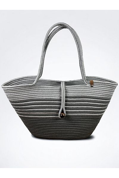 MaVaux Havana Beaded Nature-Respectful Straw Jute Bag Beach - Συνεισφέρετε στο στυλ σας και στον κόσμο!