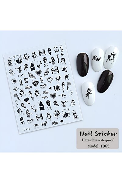 Venalisa Tırnak Sticker Tırnak Süsleme Nail Art JO-1065