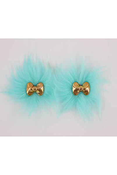 Pukka Fiyonk Patik Süsü(Patik Tokası) No:2-Su Yeşili