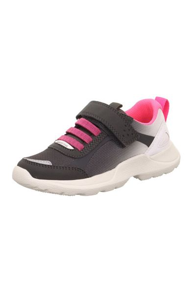 Superfit RUSH - Gray / Pink Girl's Sneakers
