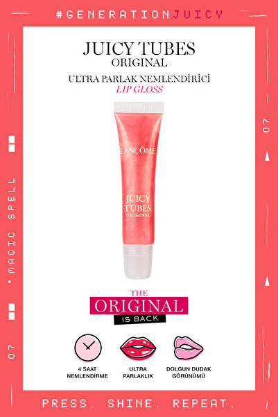 Lancome Juicy Tubes Nemlendirici Lip Gloss Dudak Parlatıcısı 07 Magic Spell 3605972352408