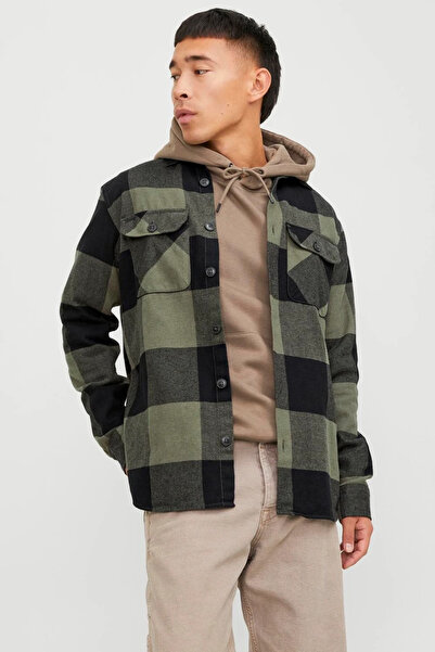 Jack & Jones Erkek Jack  & Jones Rahat Kalıplı Ceket - Yeşil
