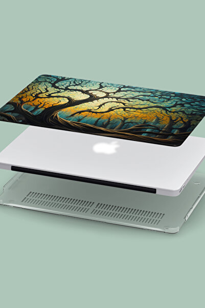 Lopard Macbook Air M1 Case 13.3 inch A1932-A2179-A2337 2020/2021 Compatible Glossy Front Back Cover Protection Case