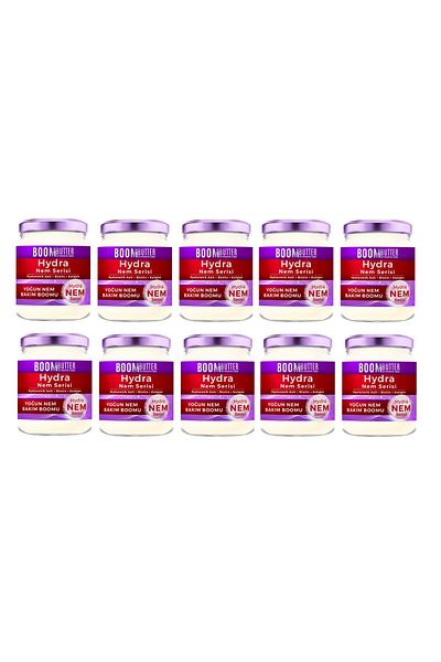 BOOM BUTTER Hydra Intensive Moisture Nourishing and Anti-Breakage Hair Care Boom - 190 ML, Pack of 10