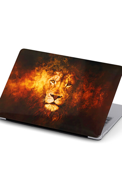 Macbook Air (M1) Kılıf 13.3 inç A1932-A2179-A2337 2020/2021 Parlak Ön Arka Kapak Koruma Vision Kılıf