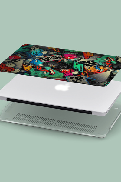 Lopard حافظة Macbook Air (M2) مقاس 13.6 بوصة A2681 2022 متوافقة مع حافظة الكمبيوتر المحمول اللامعة ذات الغطاء الصلب