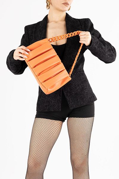 Getcho Tito Women's Pleat Patterned Handbag and Crossbody Bag
