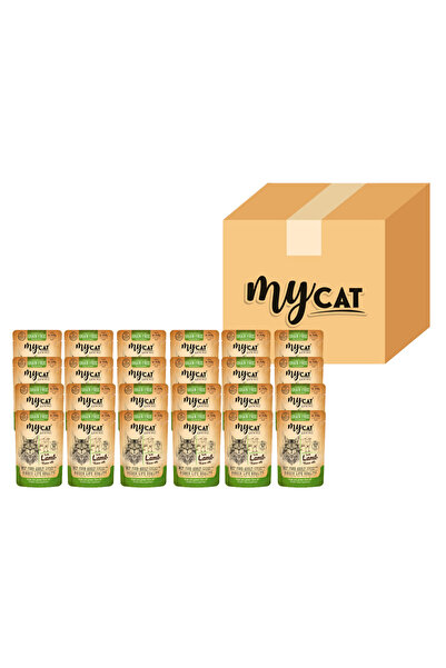 My Cat Mycat kuzu etli pouch Yaş mama 85gr 24lü 4054
