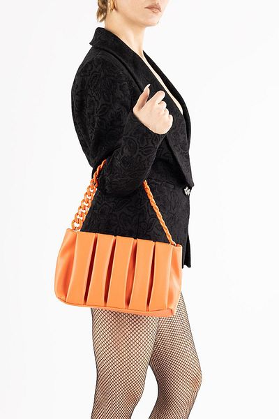 Getcho Tito Women's Pleat Patterned Handbag and Crossbody Bag