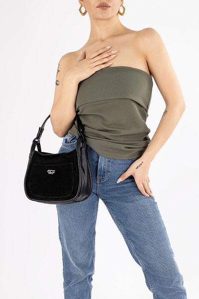 Getcho Lordes Women's Genuine Suede Handbag and Crossbody Bag