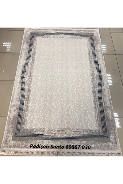 Padişah Halı Santo Serisi  60887 Çerçeveli Akrilik Salon Halısı Yolluk Mutfak Halısı