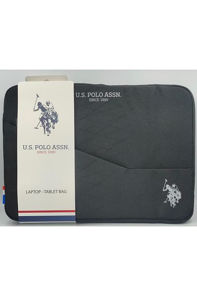 Sports US Polo Assn. حقيبة للجنسين متعددة الأقسام مع حجرة للكمبيوتر اللوحي والكمبيوتر المحمول
