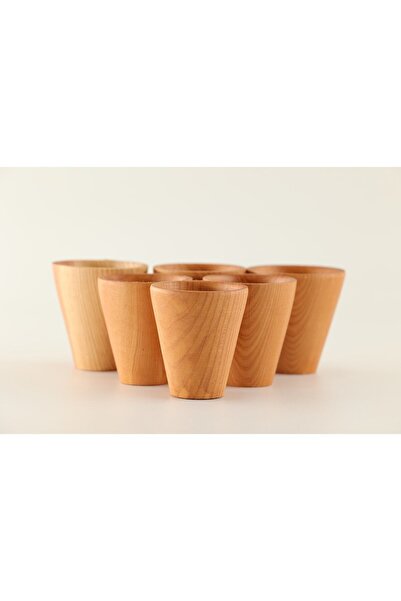 NATIVU Wooden Juniper Tree Shot Glass Set