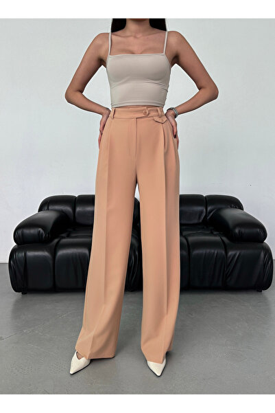 Vuntal BUTİK PİLELİ BOL PAÇA PANTOLON