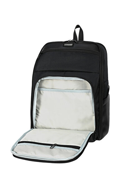 barberri Unisex First Class Laptop Backpack - Full Protection, with USB Cable, 32x45x19 cm
