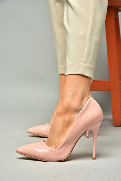 Fox Shoes Pudra Kadın Topuklu Ayakkabı 8922151909