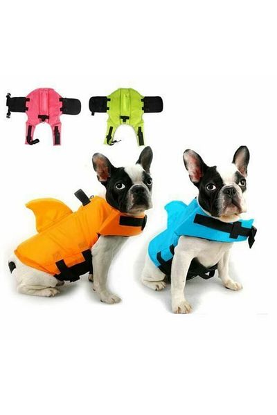 Lion Shark or - Butterfly Dog Swim Jacket and Life Jacket, S Size