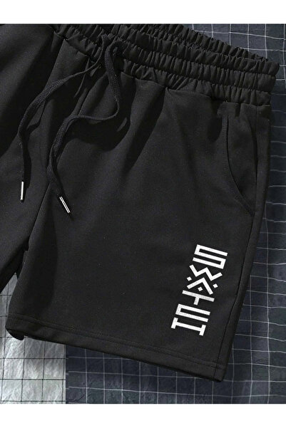 De Carte Swati Baskılı Likralı Erkek Regular fit Şort