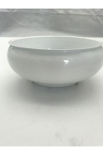 Fiyakalı Ürünler Atölyesi White Orchid Pot - Ufo Model, Flower Pot and Vase Definition