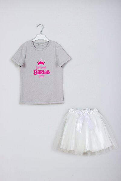 MYADA Nova sezona Nacionalni dan Napisana kruna Štampano Suknja i majica komb...