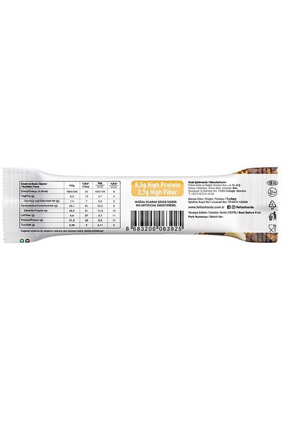 Fellas Vegan Protein Bar - Banana and Cocoa 40g X 12 Pieces