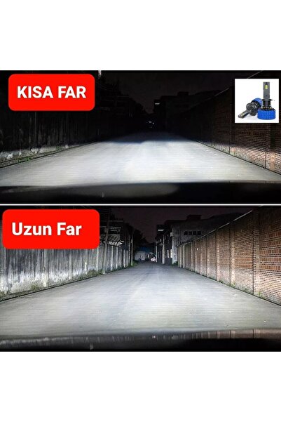 PAULLED Paul Süper Pro 9005 24.000 Lümen Güç Şimşek Etkili Odaklı Ufuk Çizgili Csp Led 1 Yıl Garanti