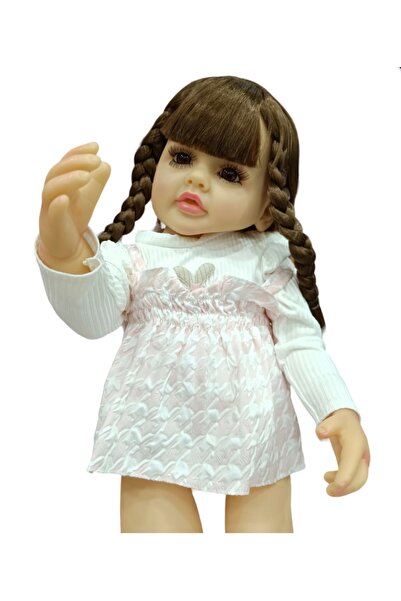 Happy Toys Gerçekçi yeni doğmuş emaye bebek 55cm simüle bebek kız bebek için ...