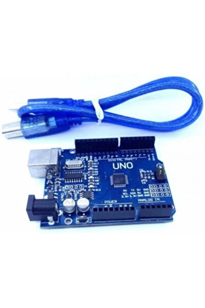 Arduino Uno R3 Klon CH340 Chip (USB Kablo Dahil)