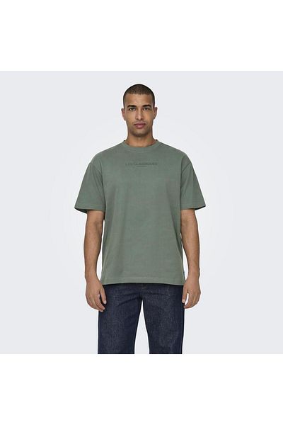 Only & Sons Ανδρικό πράσινο μπλουζάκι Les - BGN Μοντέλο No: 22028766