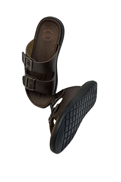 GEZER Кавказькі нековзні ортопедичні чоловічі капці з пряжкою